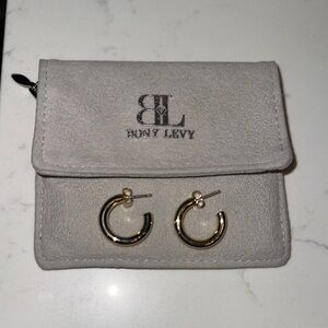 BONY LEVY 14k Gold Hoop Earrings